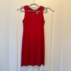 Helene Blake Red midi dress